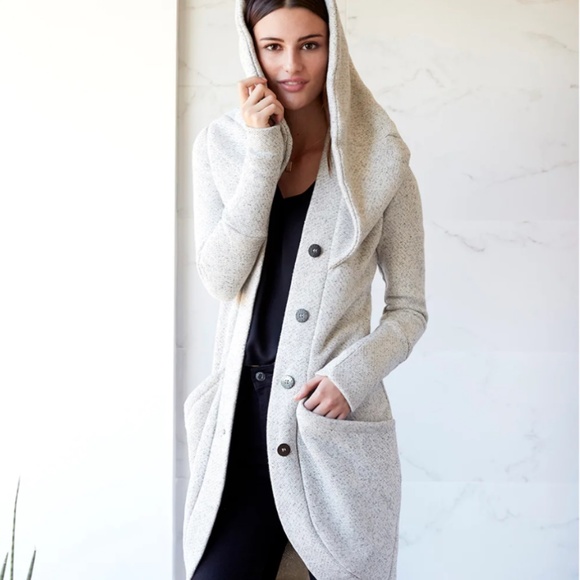 Rebecca King Three Way Sweater in Salt & Pepper - Picture 3 of 8